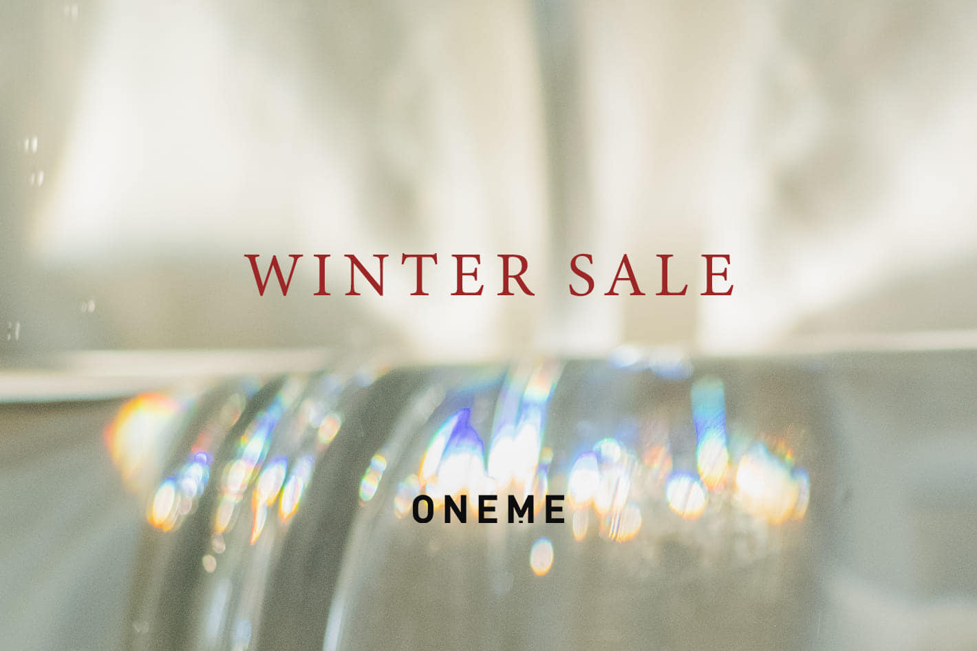 WINTER SALE開催中！
