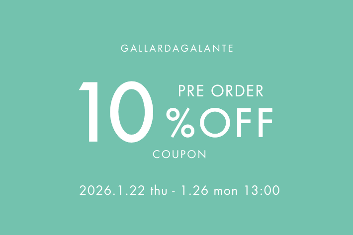 【5日間限定！】先行予約10％OFFキャンペーン