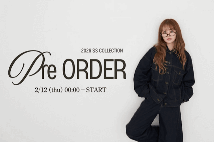 【NEW】春の新作PREORDER START