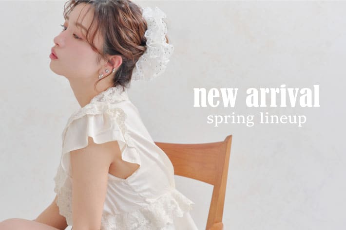 新作ヘアアクセサリーが入荷！