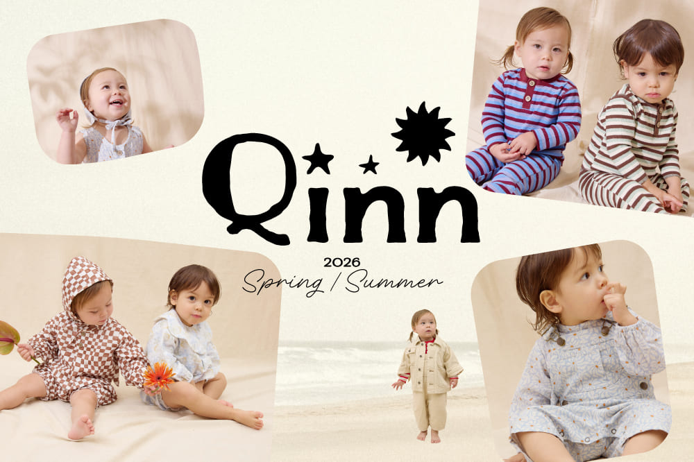 【2026SS】Qinn新作予約スタート！