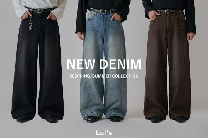 【NEW DENIM】-26SS COLLECTION-