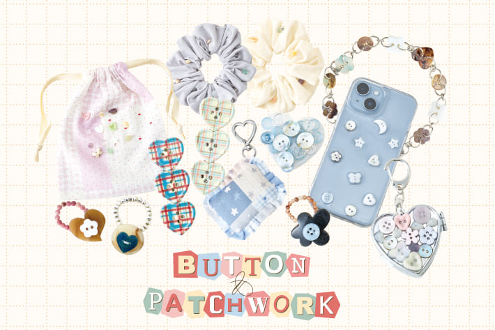 【NEXTトレンド！】ボタンシリーズ入荷！