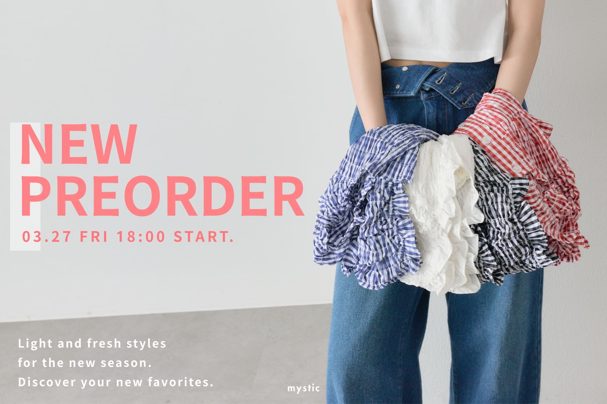 【新作アイテム】NEW PREORDER