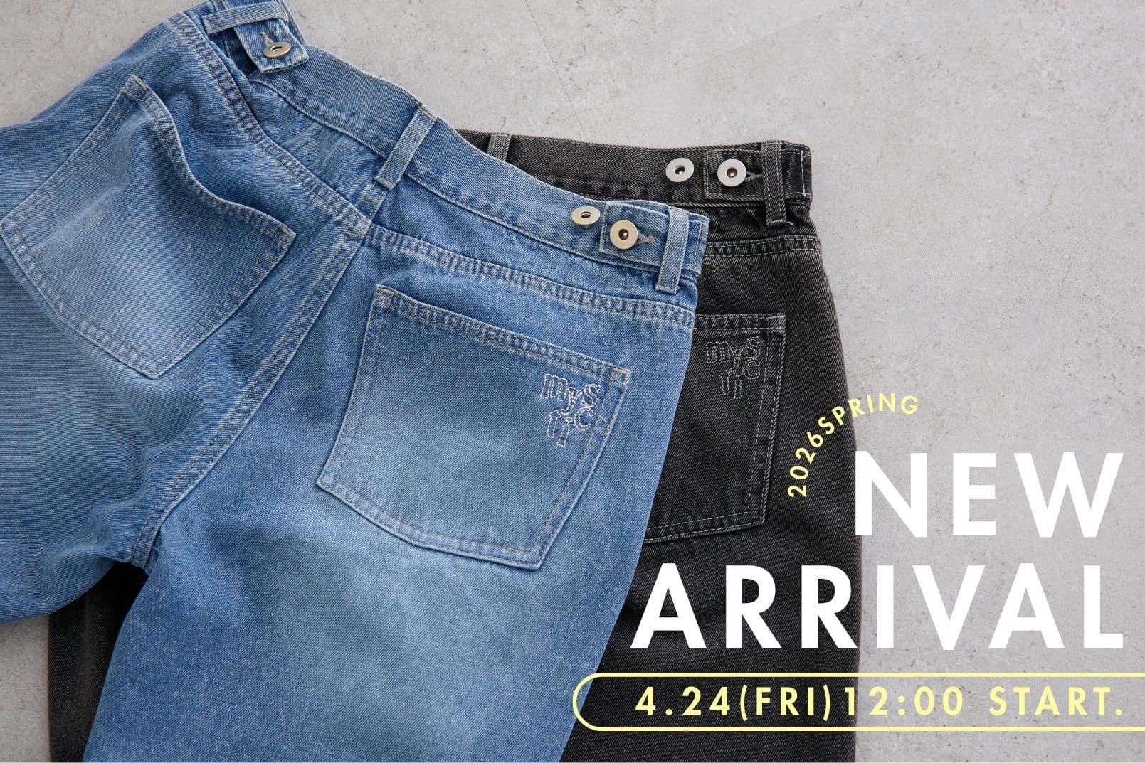 【4/24(FRI) 12:00 START】NEW PREORDER