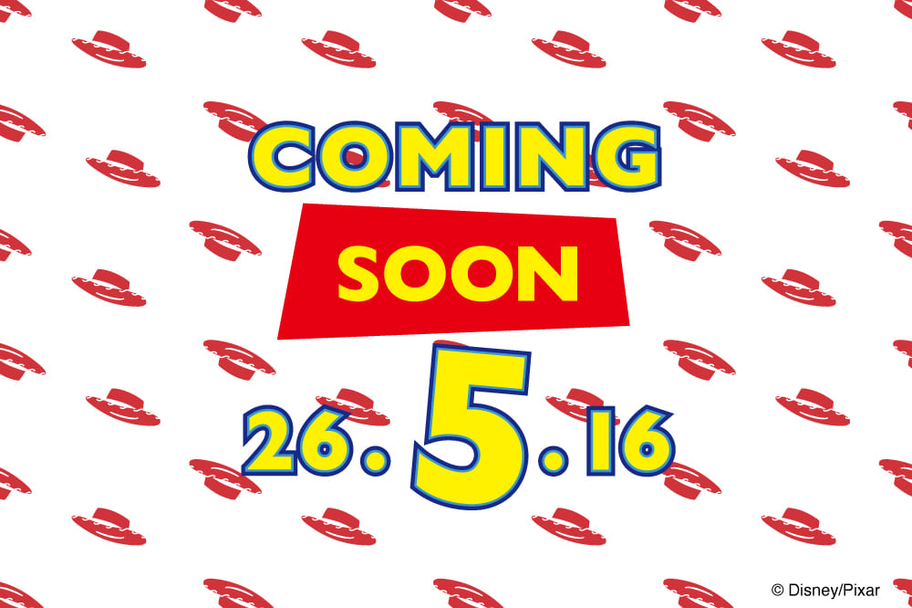 'COMING SOON…..！！