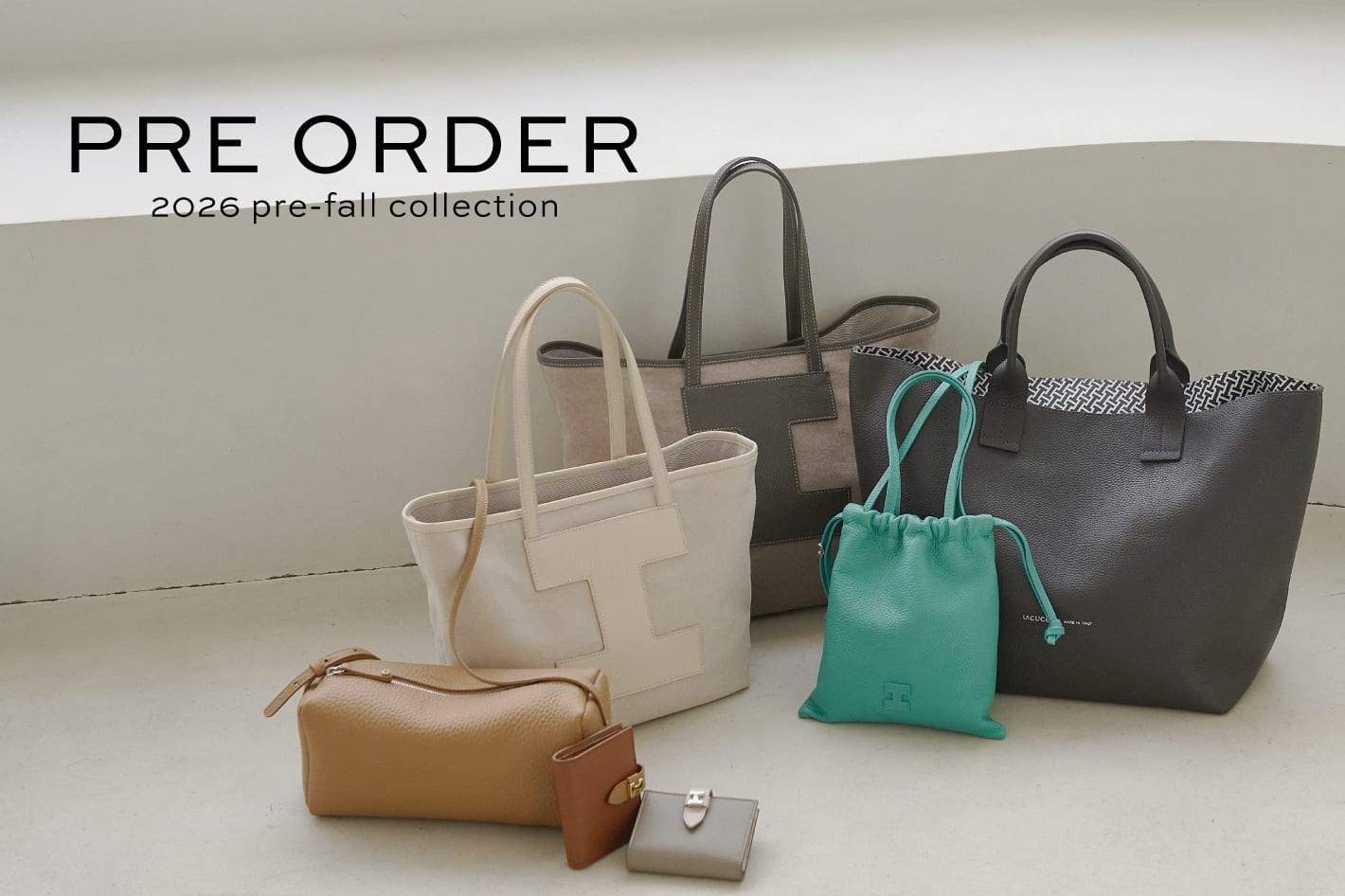 ＜2026 pre-fall collection 先行予約会＞予約受付中！
