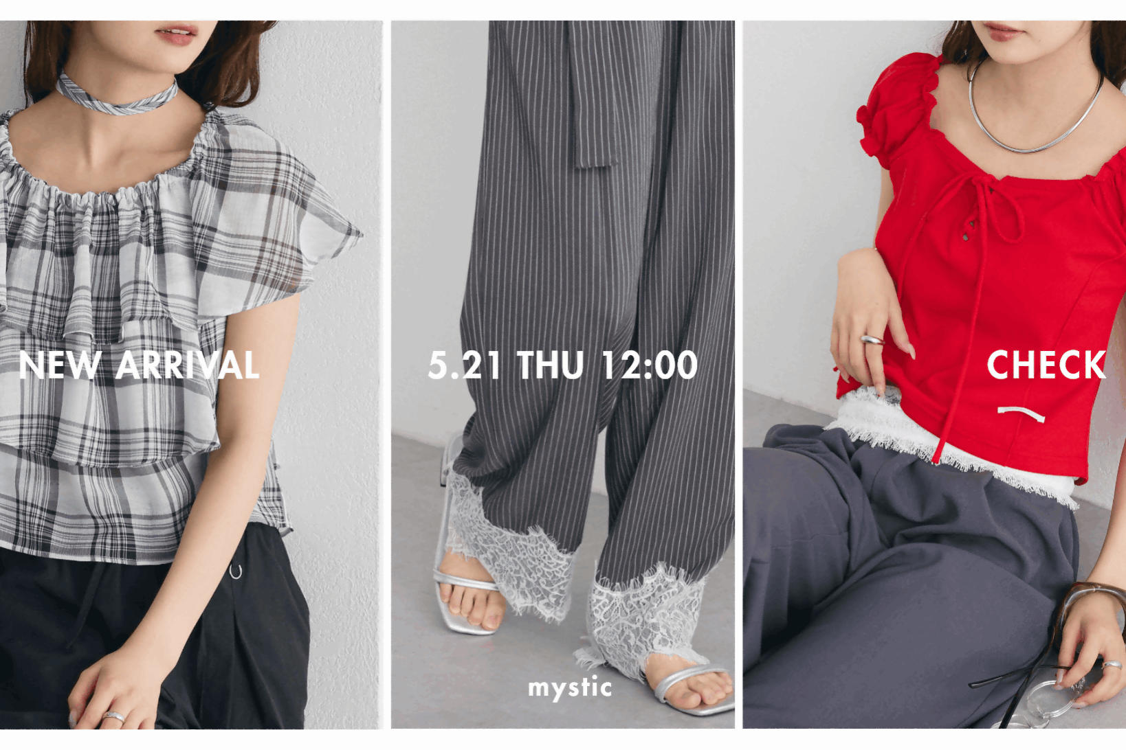 【5.21(THU)12:00～】新作アイテム予約スタート！