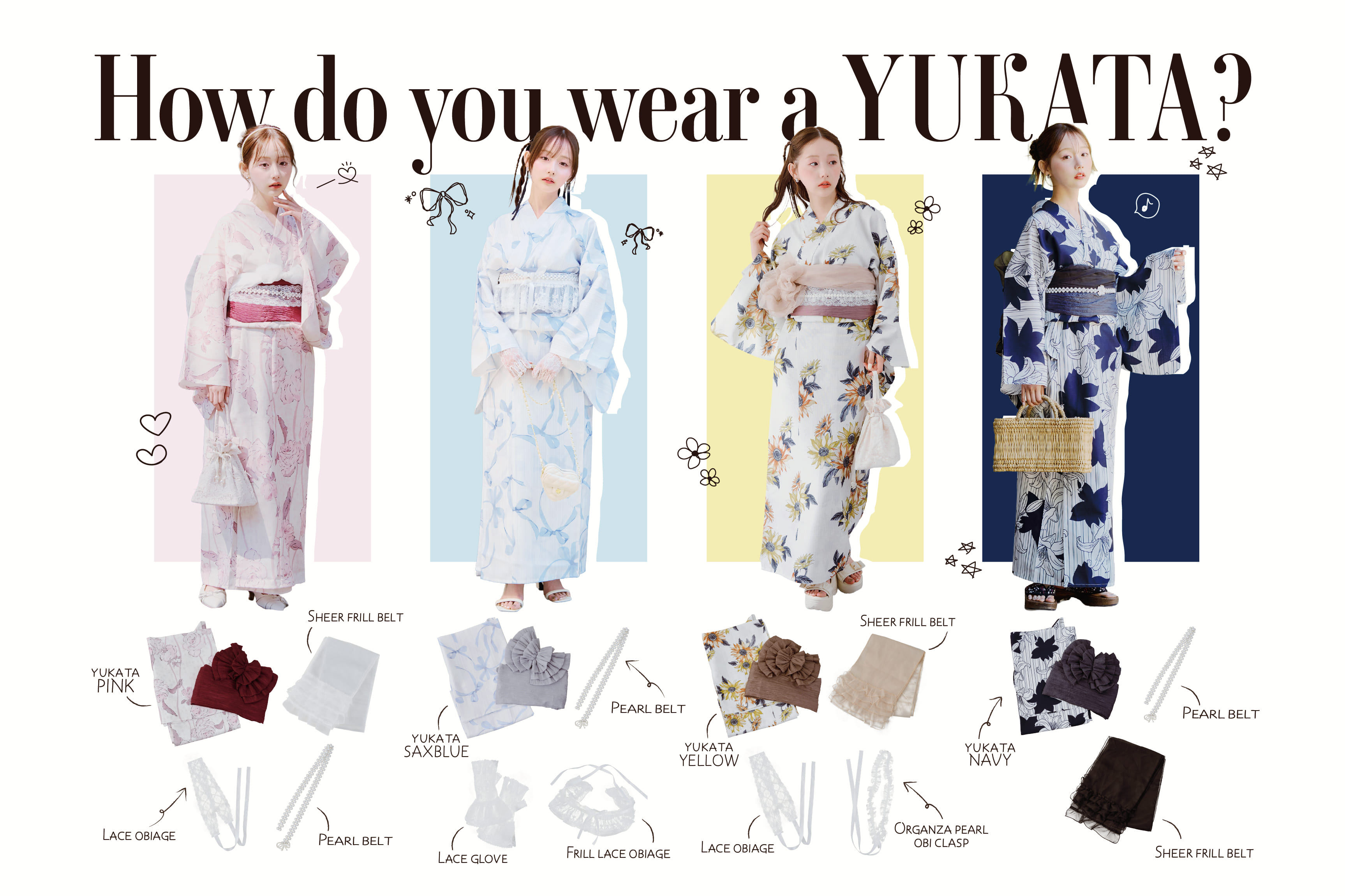 2026 YUKATA collection - 自分だけの特別な着こなし -