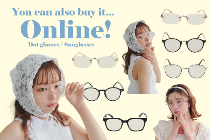 メガネ＆サングラスが発売スタート！