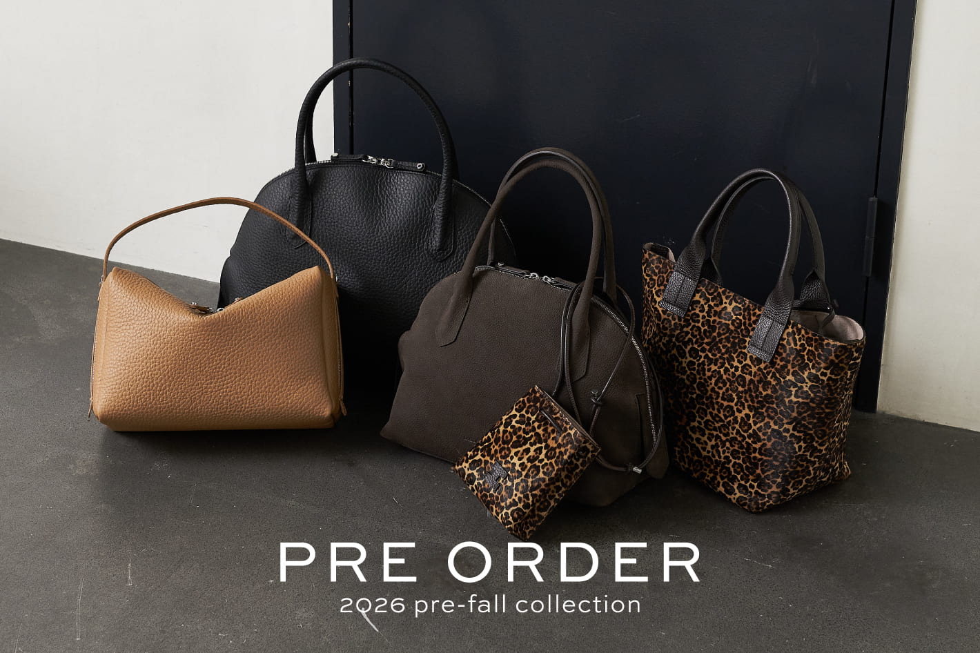 ＜2026 pre-fall collection 先行予約会＞予約受付中！