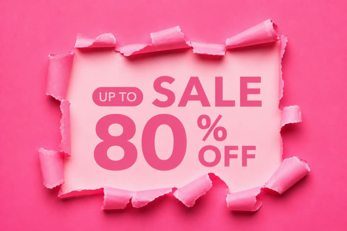 ＼MAX80％OFF お得なセール開催中！／