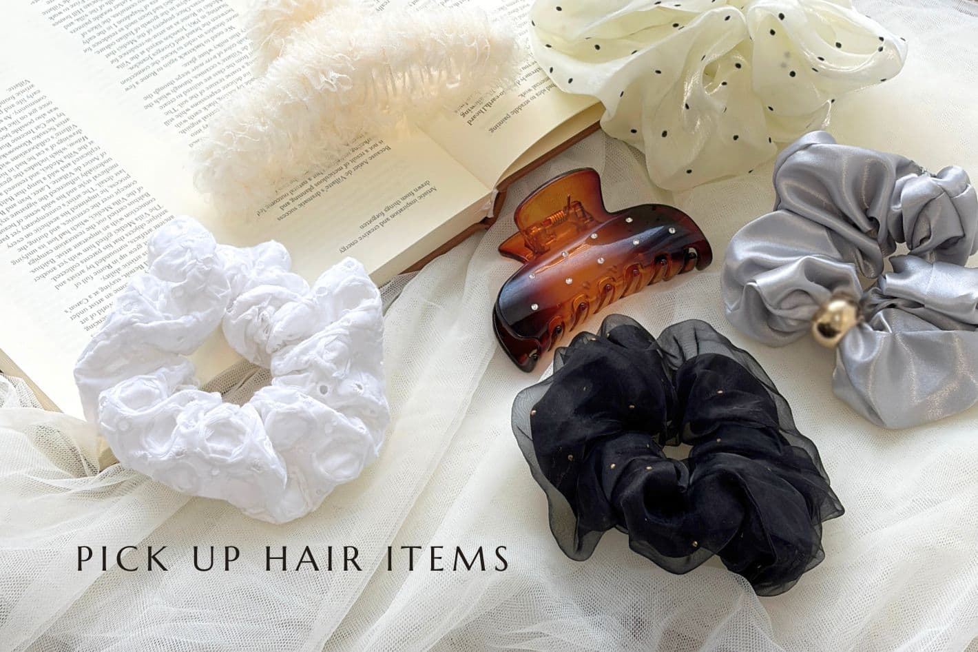 【新作ヘアアクセ】PICK UP HAIR ITEMS