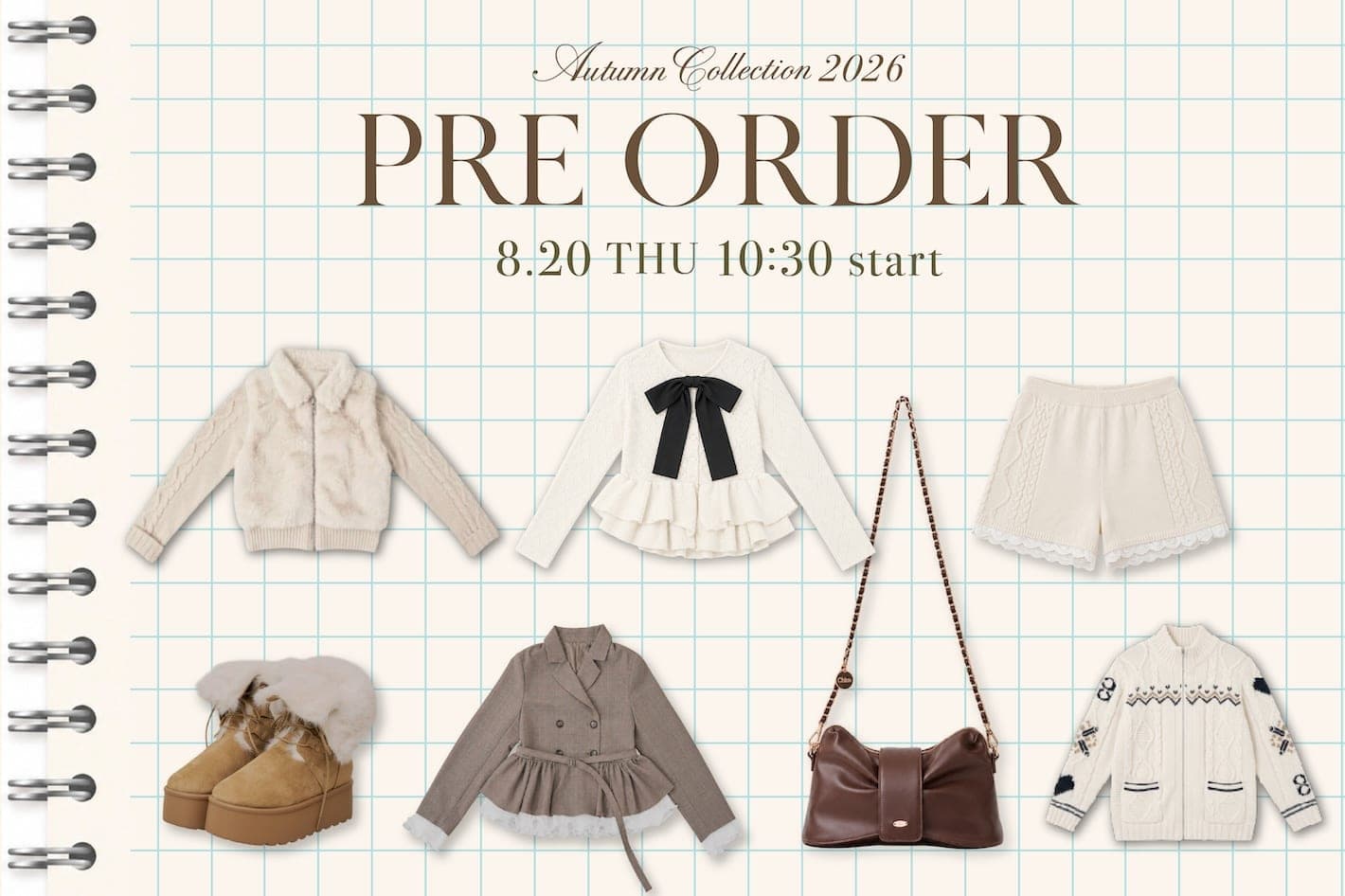 【新作アイテム予約受付中♡】Chico Autumn Collection.