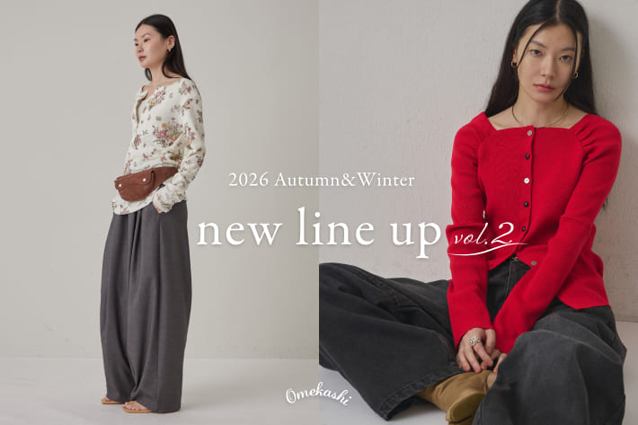 【2026 Autumn&Winter】new line up vol.2