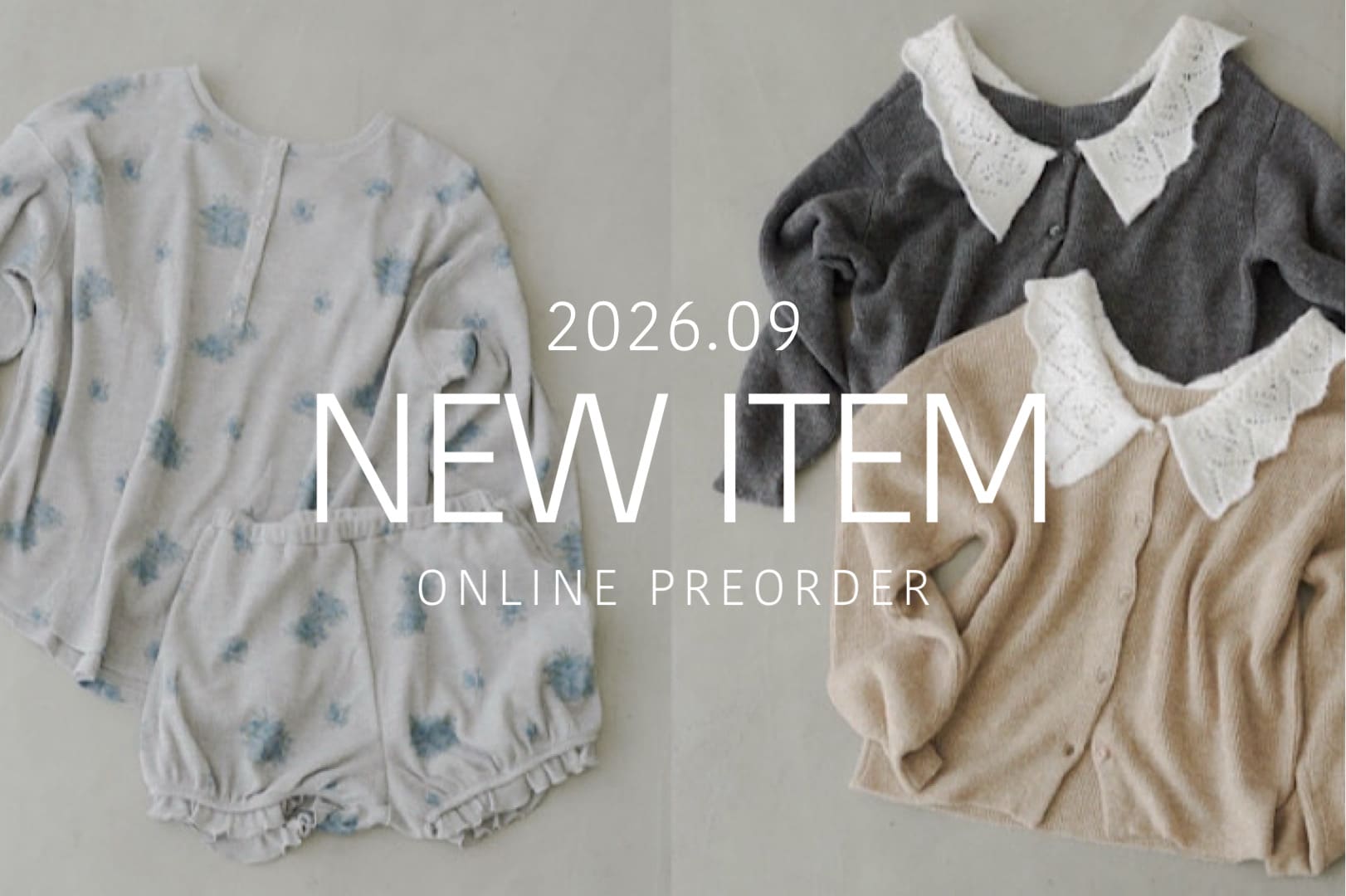 【人気アイテム新色登場】9月の新作ラインナップ