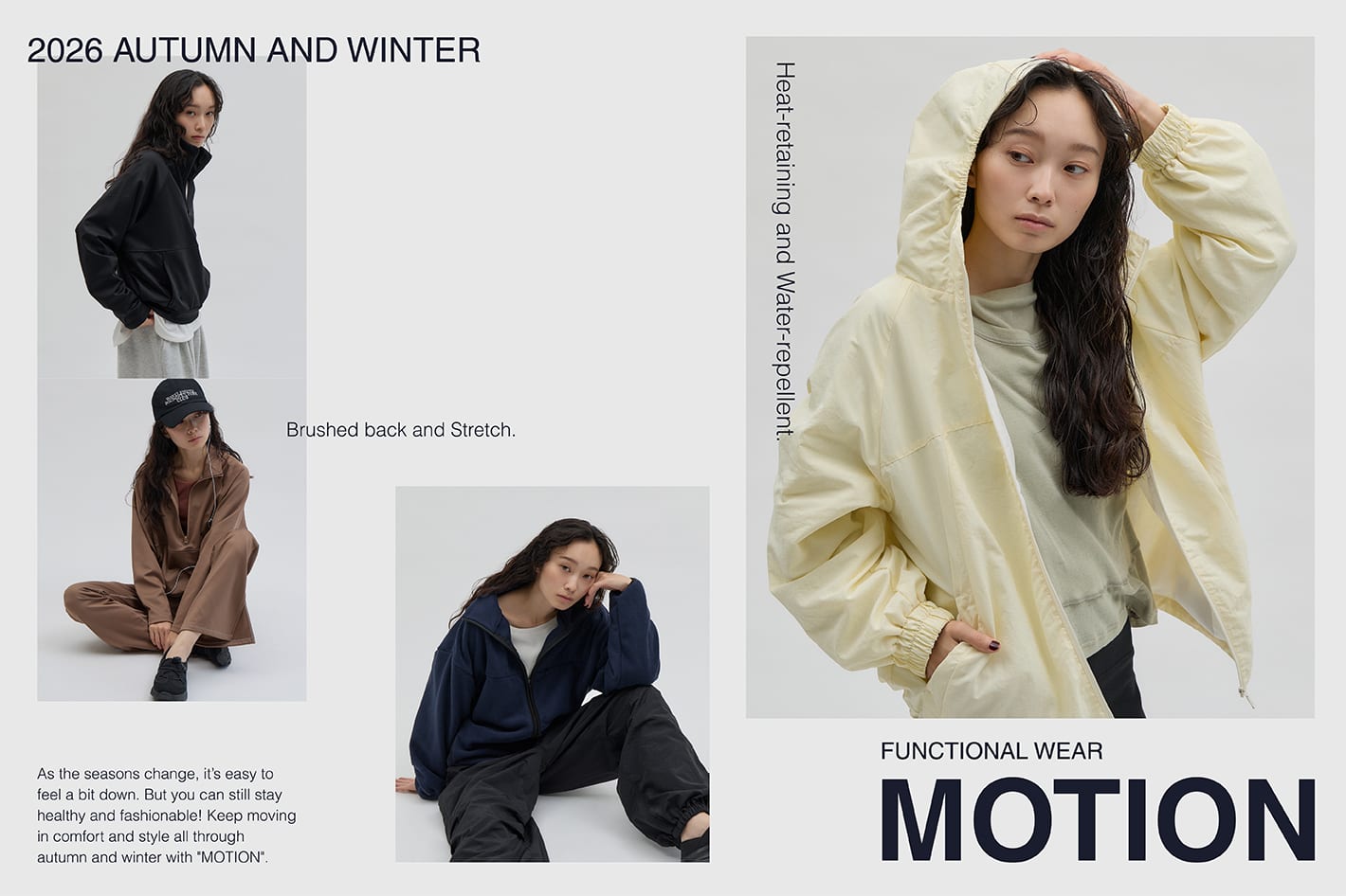 【MOTION】26AW NEW COLLECTION vol.3