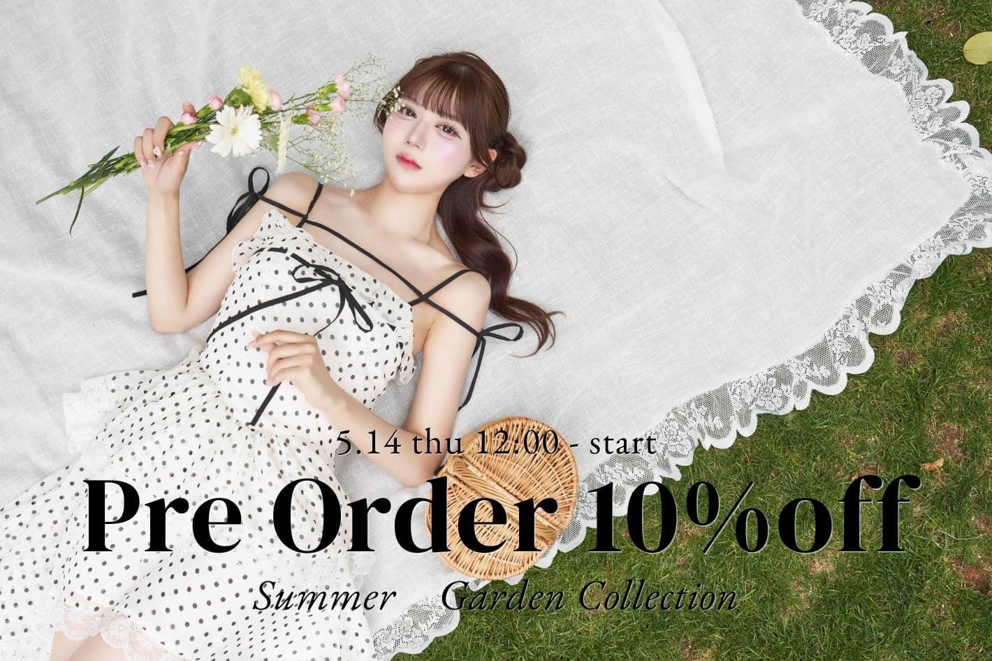 5/14(木)12:00予約スタート！Summer Garden Collection