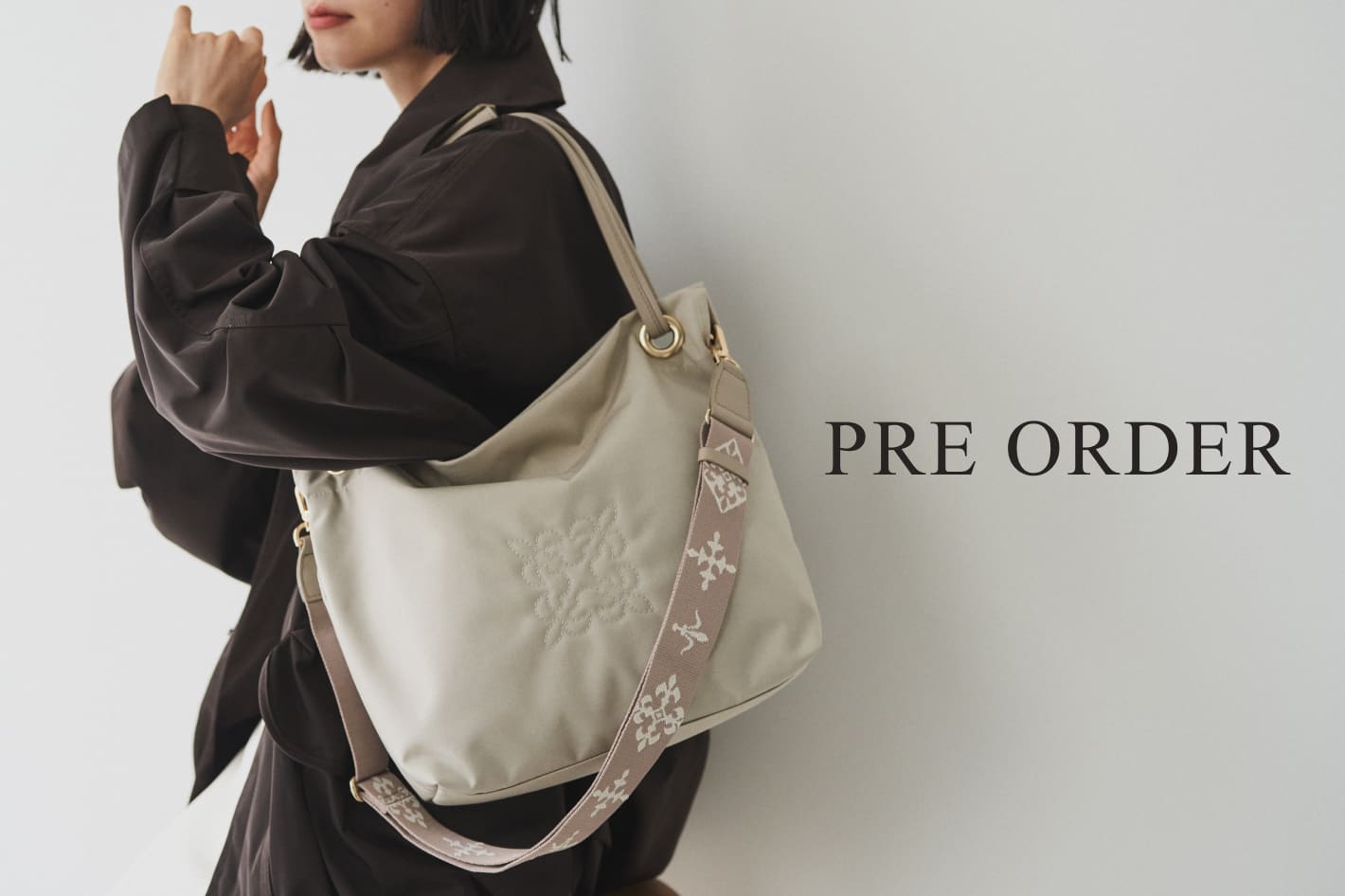 コーデュラナイロン3WAYトートバッグ