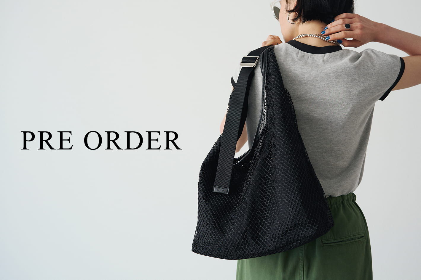 【PRE ORDER】ホーボーバッグの新素材と出会う