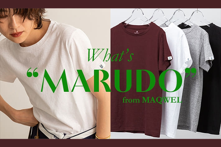 【MAQWEL】MARUDO Tee
