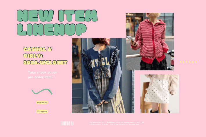 ひと足先にチェックしたい新作まとめ♡