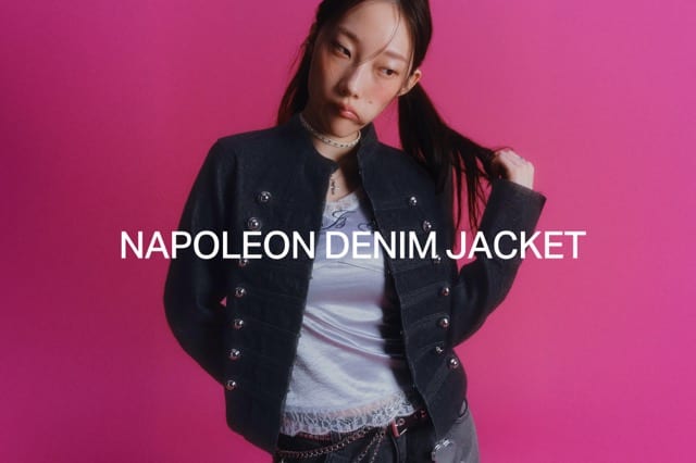【予約開始】人気のナポレオンデニムジャケット