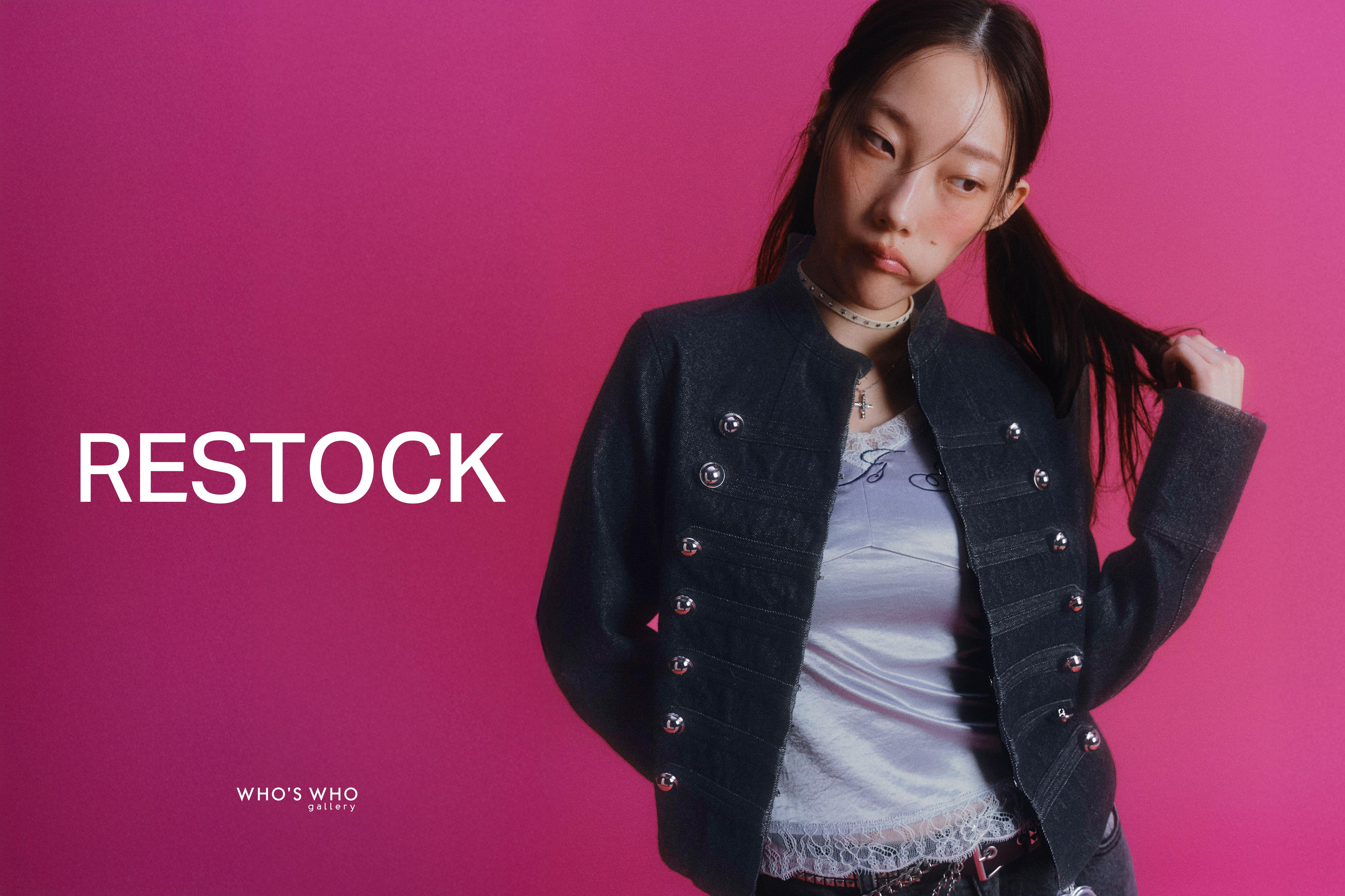 【再入荷！】人気のナポレオンデニムジャケット