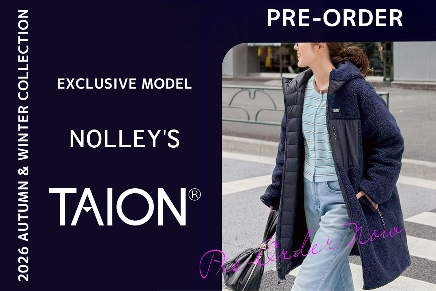 NOLLEY'S×TAION new collection!