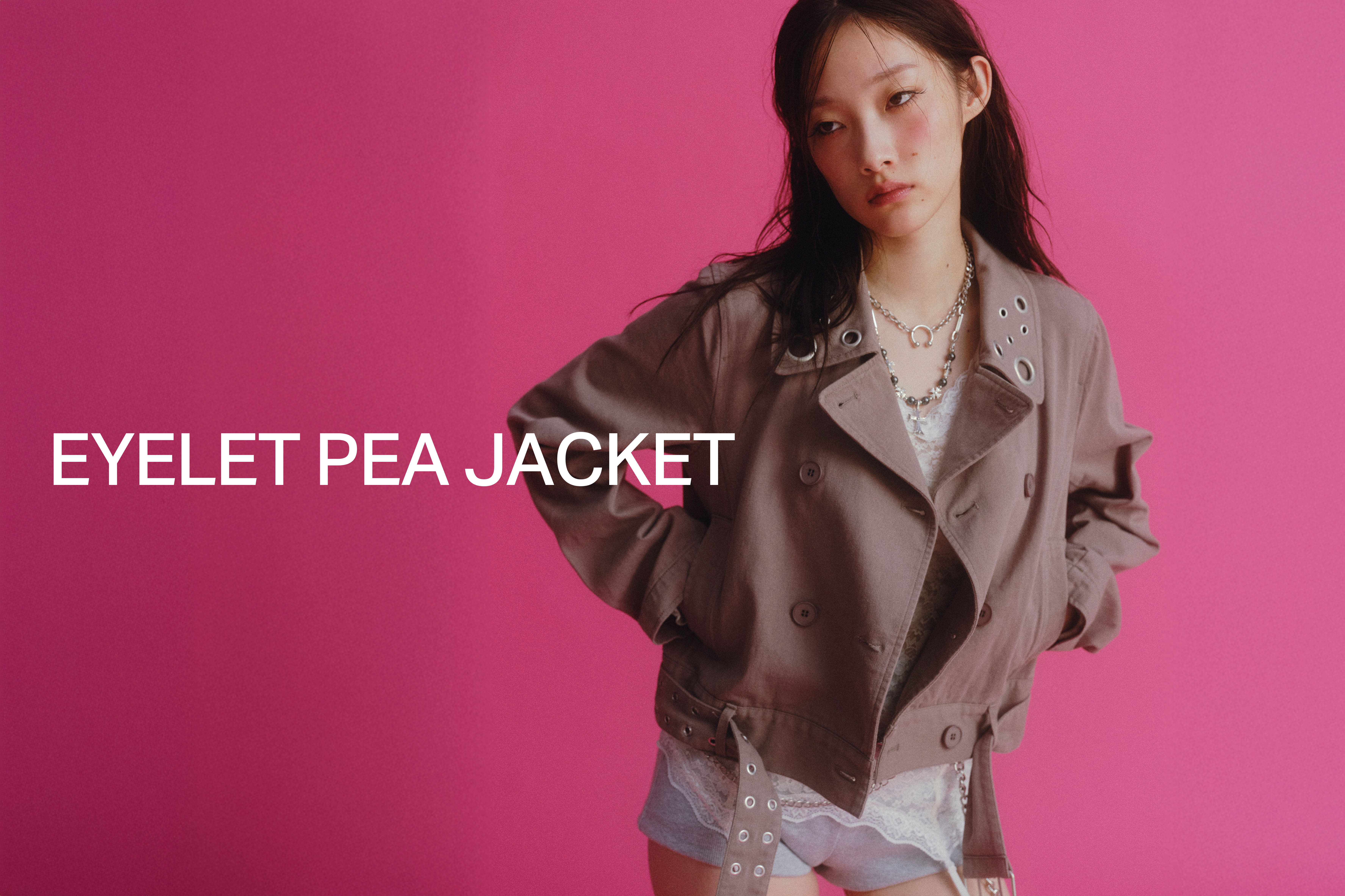 【今すぐ着れる春アウター】アイレットPジャケット