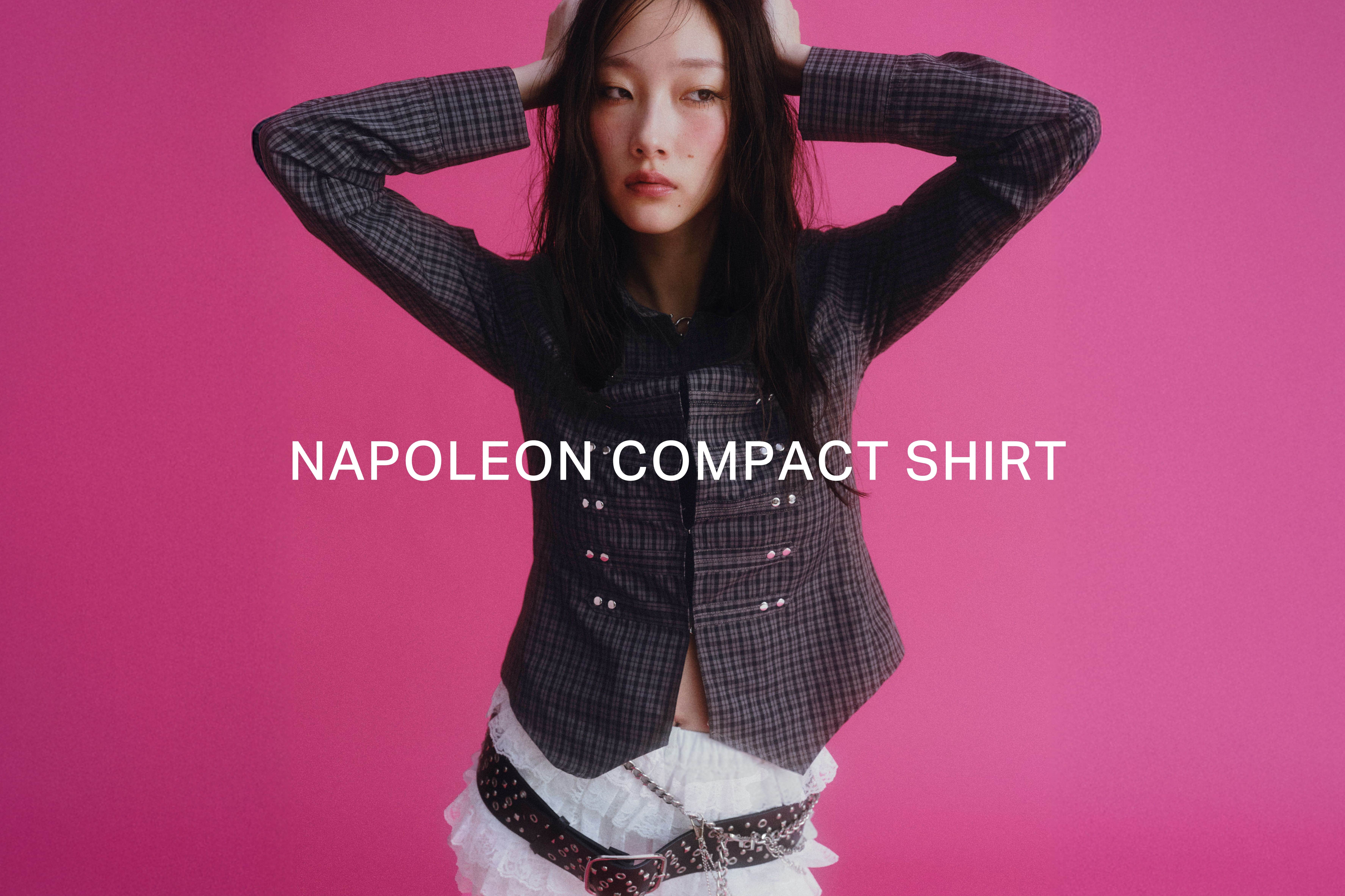 【SNSで大人気】ナポレオンコンパクトシャツ