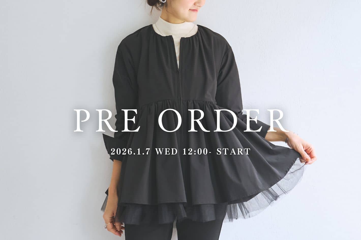 【PRE ORER】新作予約アイテム