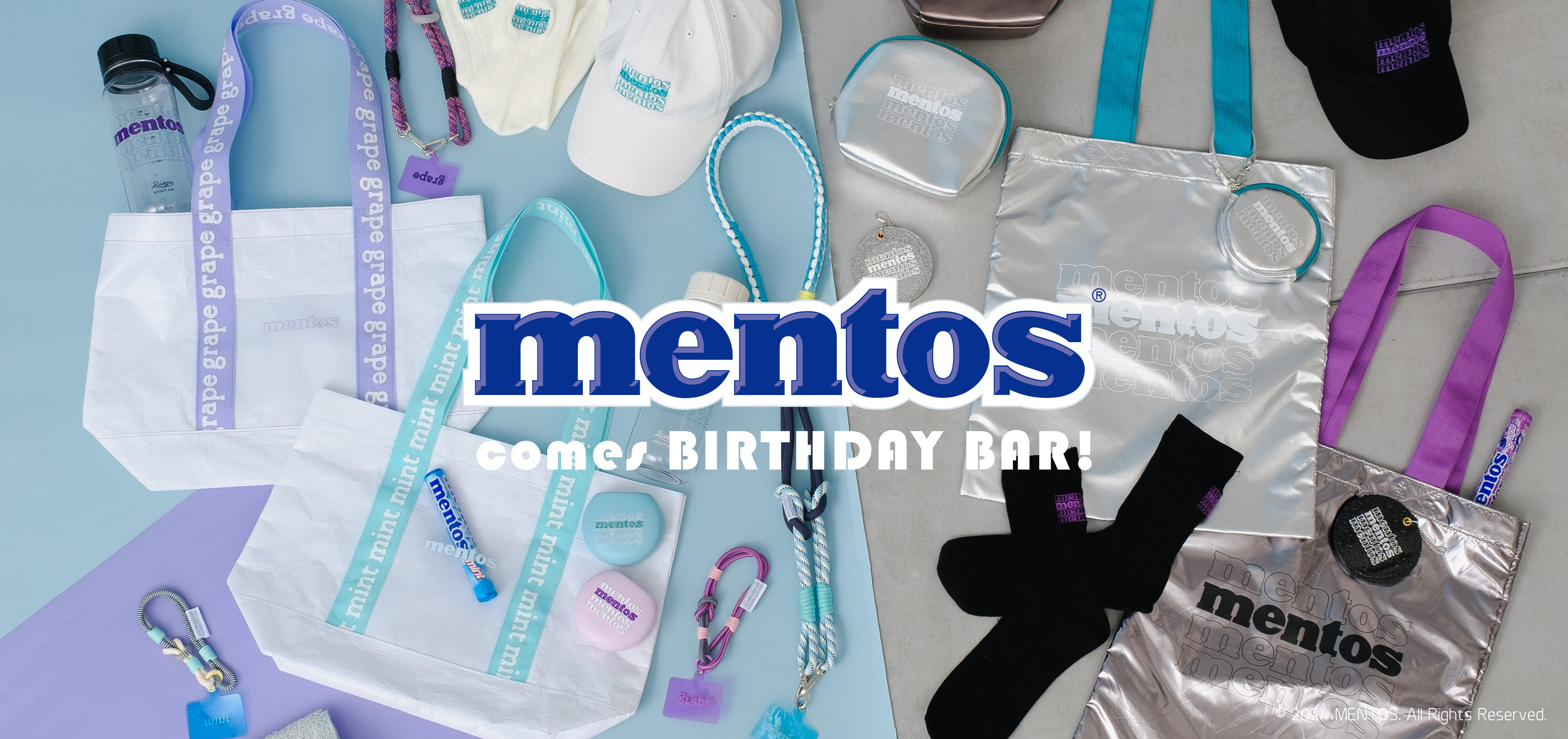 【mentos×BIRTHDAY BAR】コラボグッズを発売！