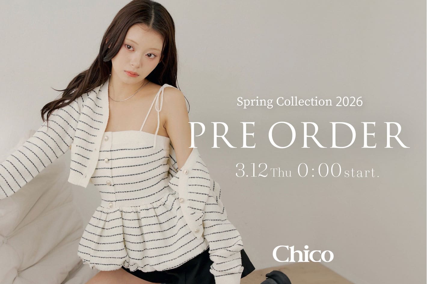 【3/13(Fri)18:00～】春の新作予約START