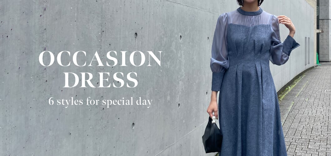 OCCASION DRESS -6 styles for special day-
