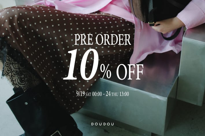 【期間中何回でも使える！】予約商品 10%OFF クーポン配布中！