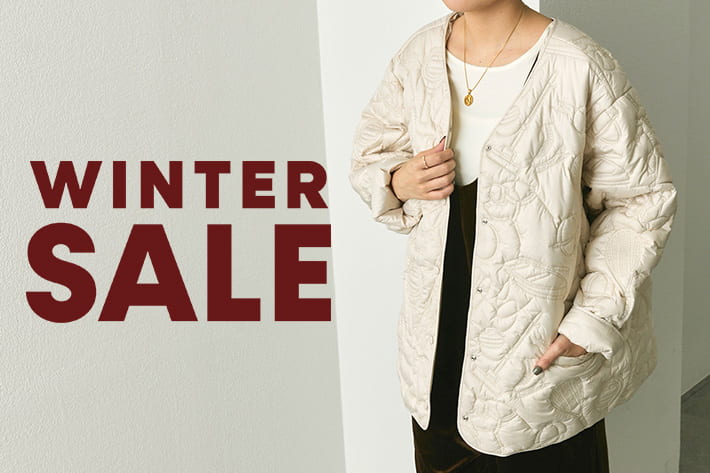 MAX50％OFF！WINTER SALE開催！