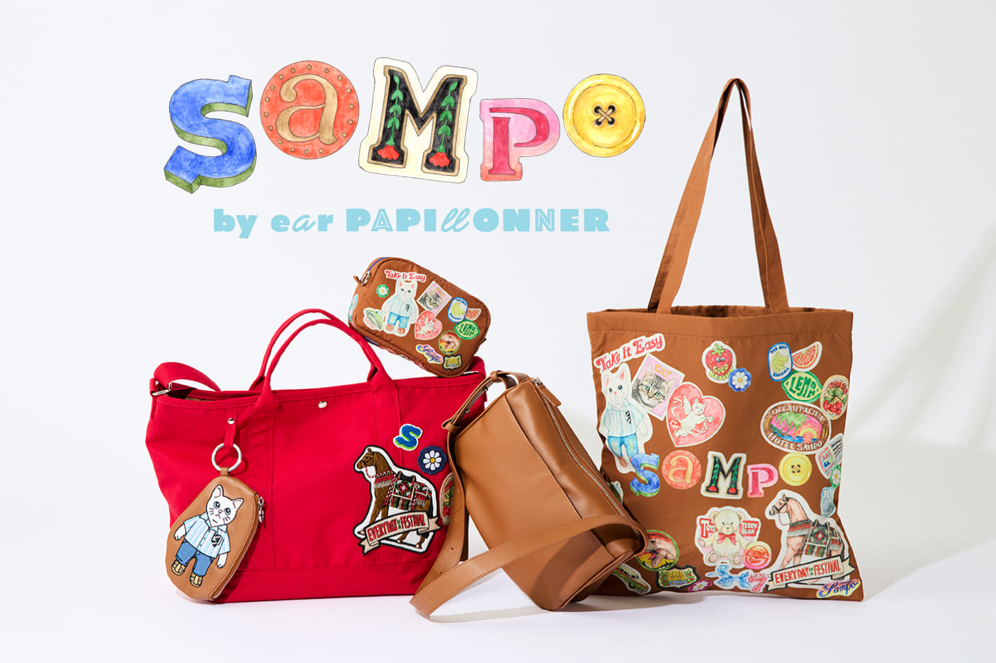 【sampo×ear】《Sticker MANIA》シリーズが販売スタート！