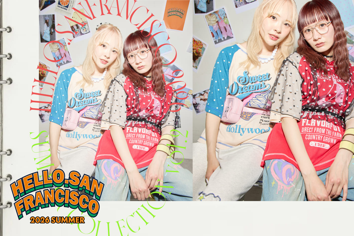 HELLO.SANFRANCISCO 2026summer collection vol.2