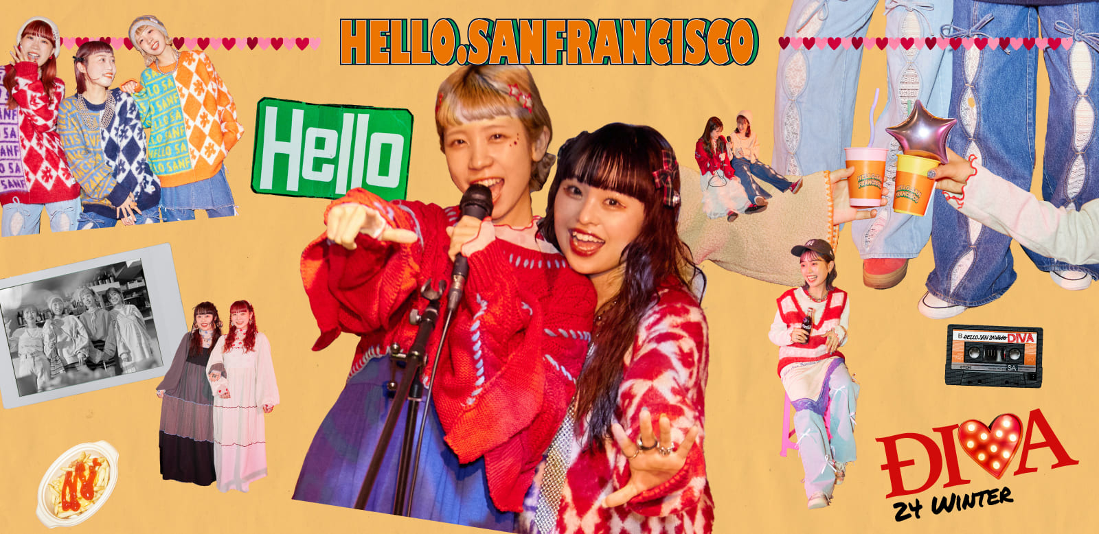 【HELLO.SANFRANCISCO】24WINTER COLLECTION