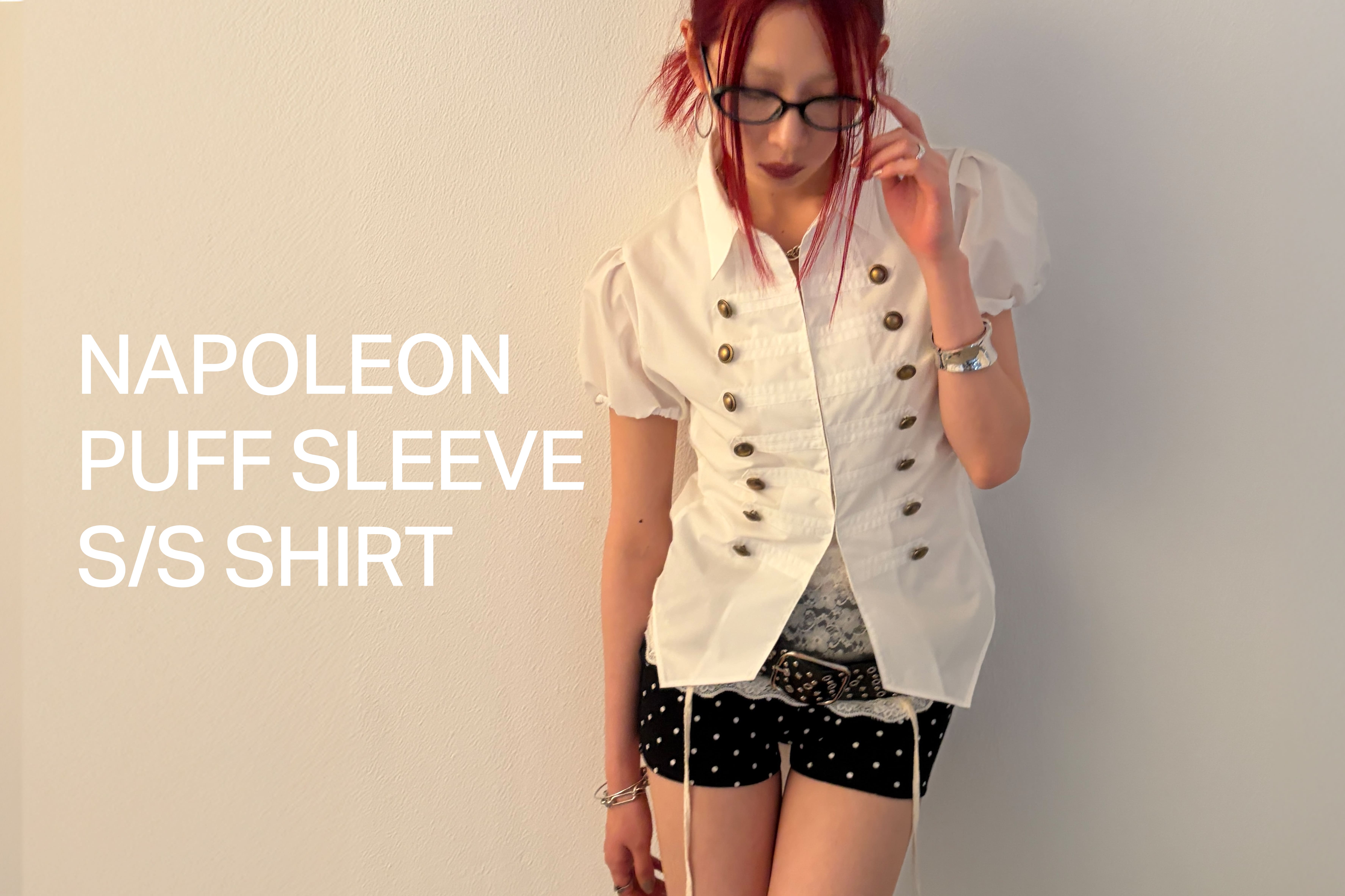 【今季トレンド】ナポレオンパフブラウス