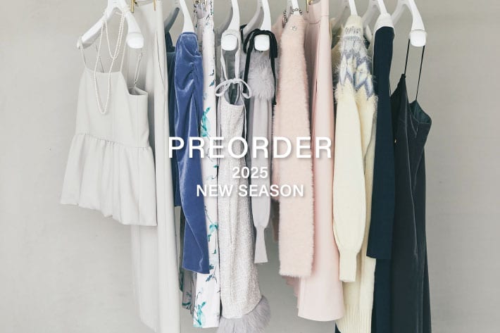 【PREORDER】冬の新作アイテム続々！予約販売スタート！