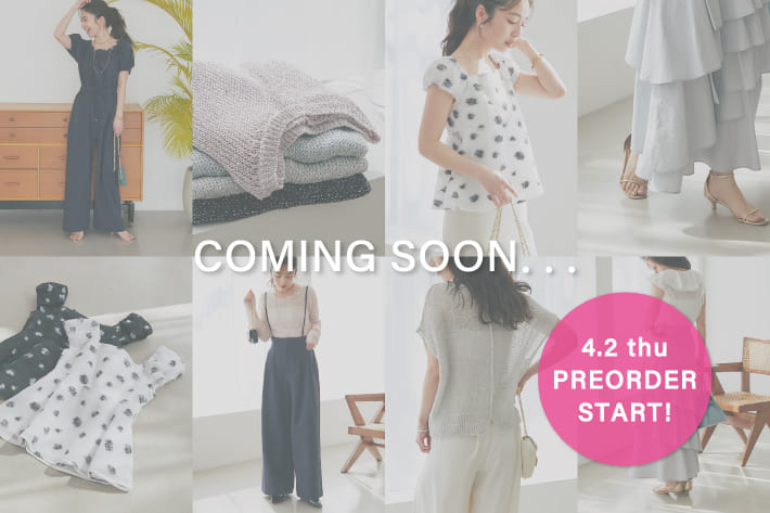 【4/2(木)0:00予約スタート！】coming soon...