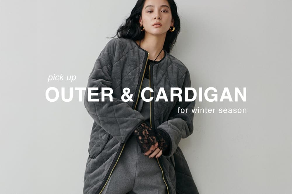 【Pickup】OUTER&CARDIGAN