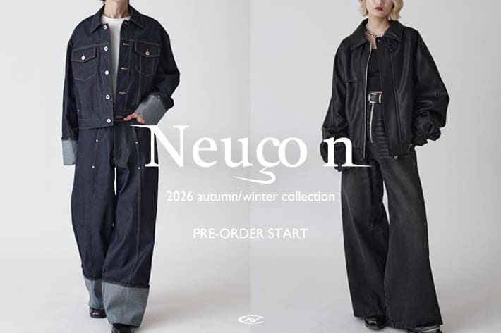 Neucon 26SS先行予約開始！