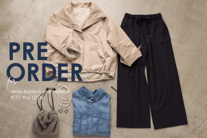 【NEW ARRIVAL】9月11日（木） 新作商品予約START！