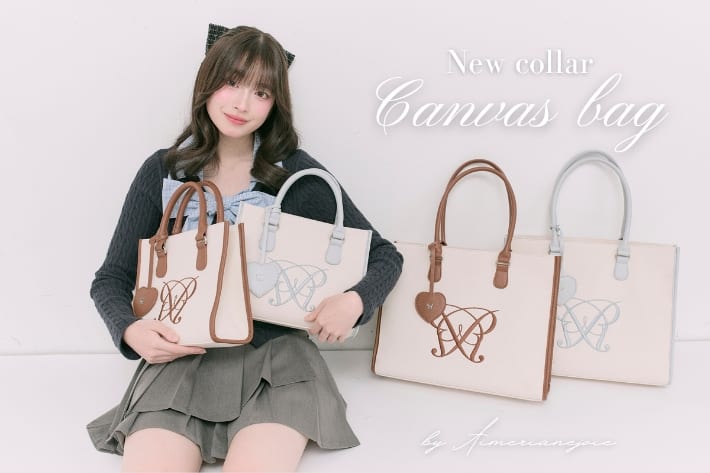 ＼キャンバストート再販！／Aimerianejoie