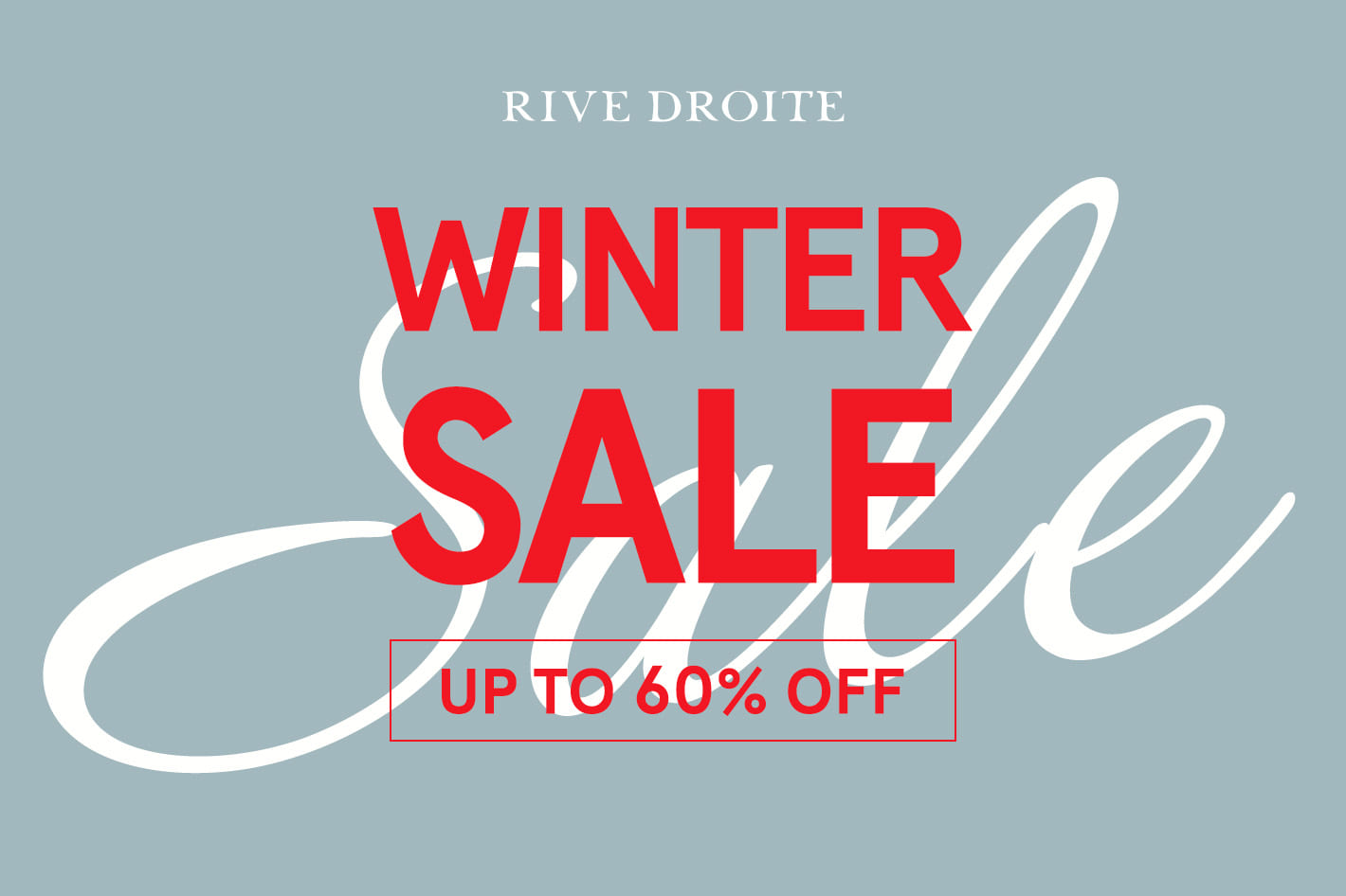 冬のパルクロセール開催中！