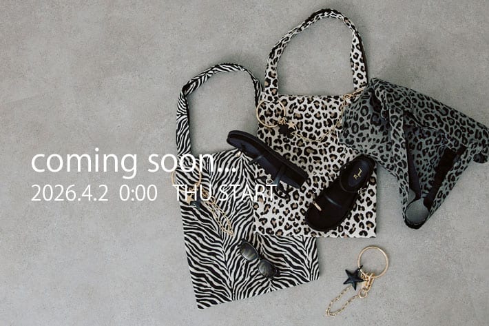 4/2(THU)   0:00-  販売スタート、注目アイテムをご紹介♪