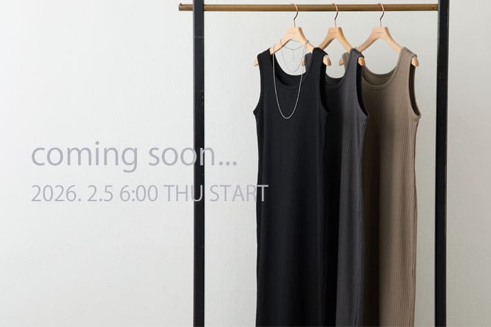 2/5(THU)   6:00-  予約販売スタート、注目アイテムをご紹介♪